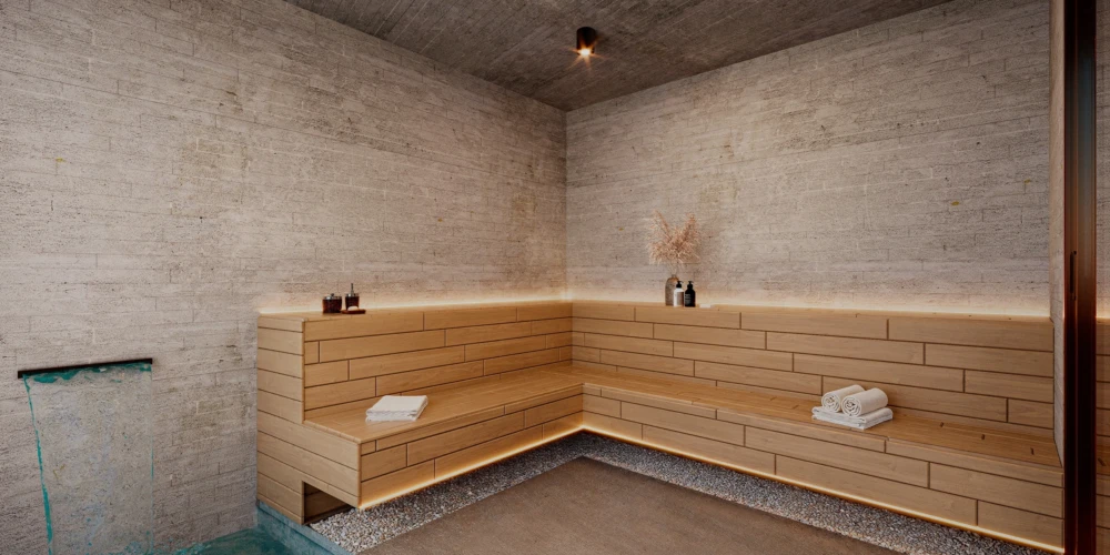 Perspectiva da Sauna